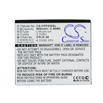 Coolpad S100 / CPLD-36 800mAh Li-ion 3.7V (Cameron Sino)