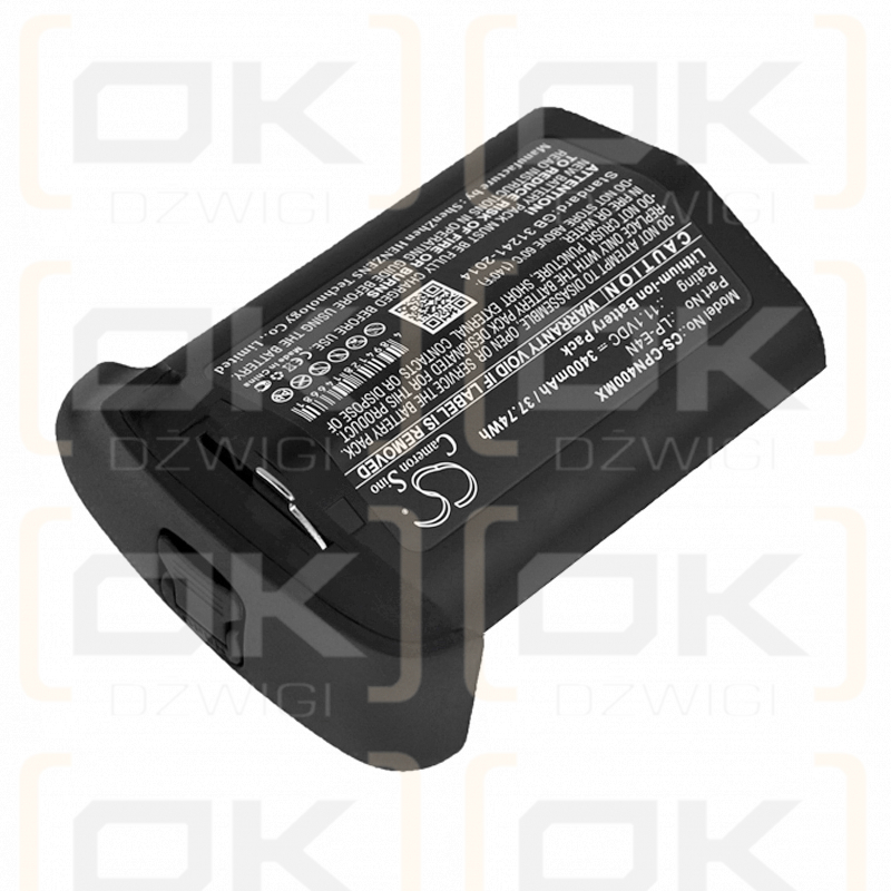 Canon 1D Mark 4 / LP-E4N 3400mAh Li-ion 11.1V (Cameron Sino)