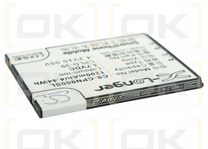 Coolpad 8910 / CPLD-39 1200 mAh Li-Ion 3,7 V (Cameron Sino)