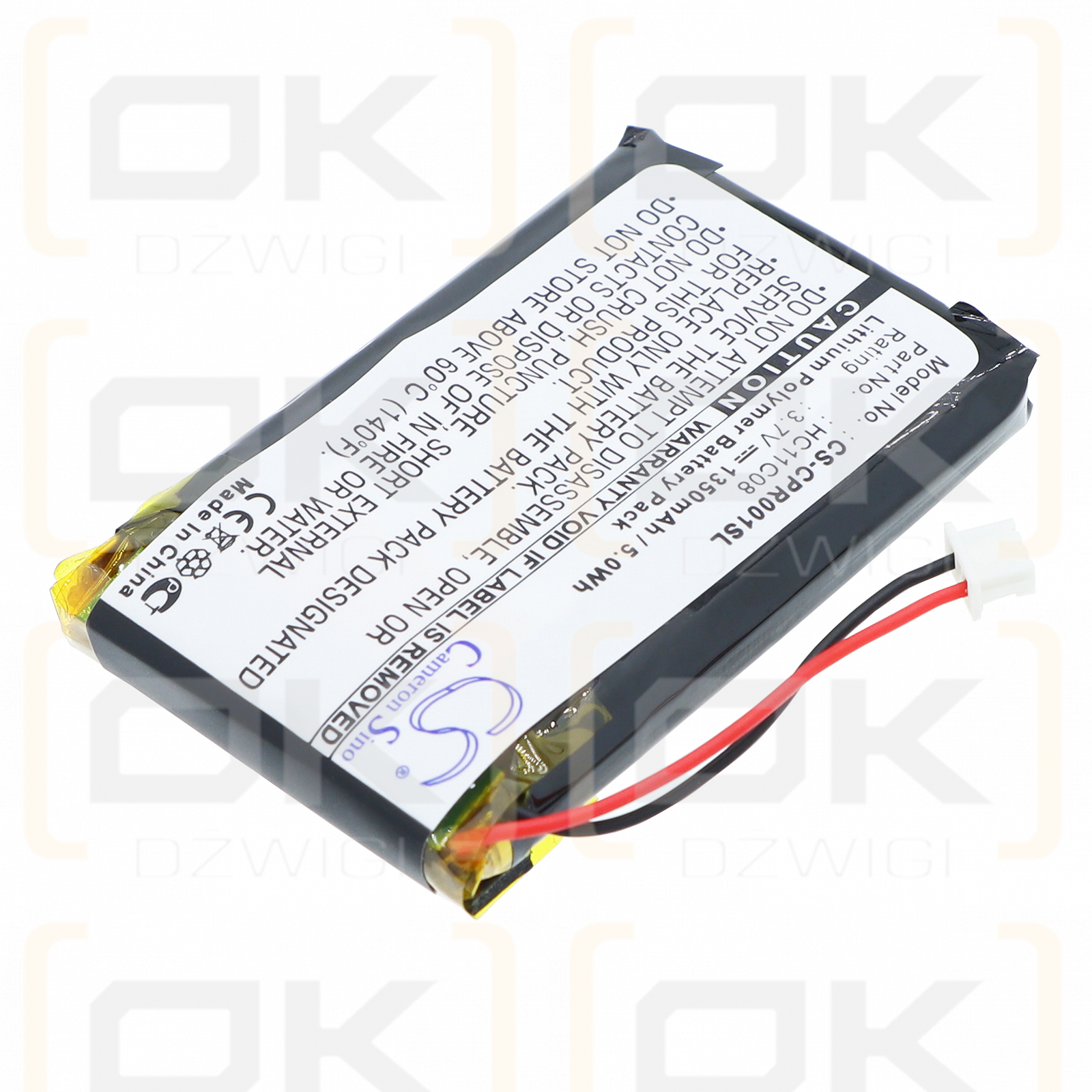 Celestron 44871 / HC11C08 1350 mAh Li-Polymer 3,7 V (Cameron Sino)