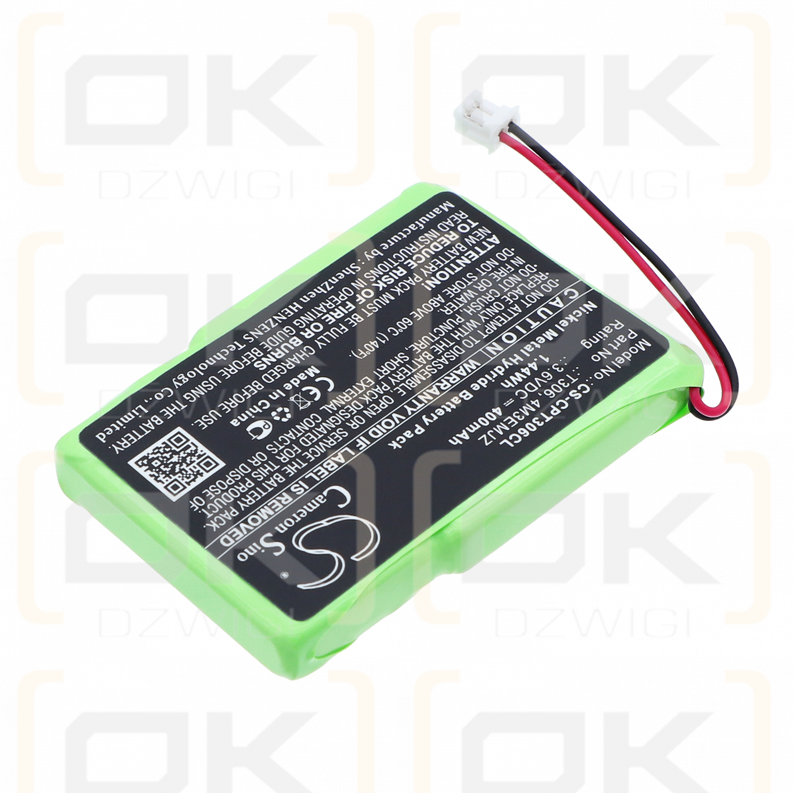 Vodafone H20 / 4M3EMJZ 400 mAh Ni-MH 3.6 V (Cameron Sino)