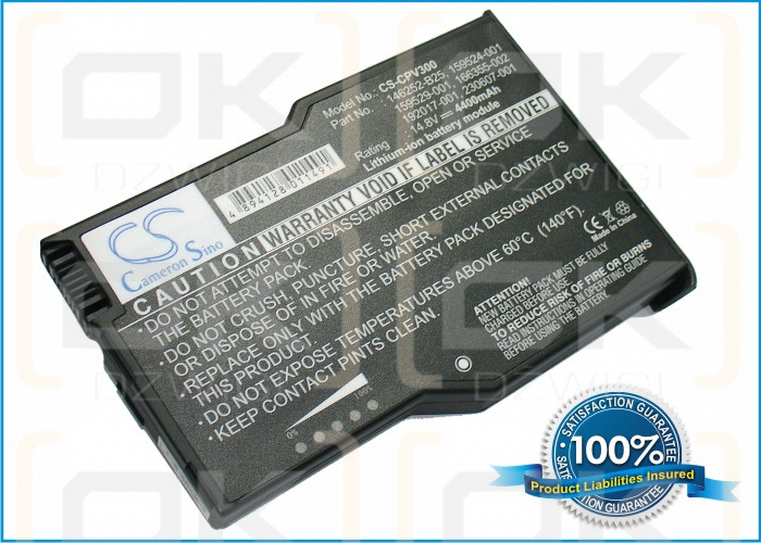 Compaq Presario V3142TU / PP2061E 4400 mAh Li-Ion 14,8 V (Cameron Sino)