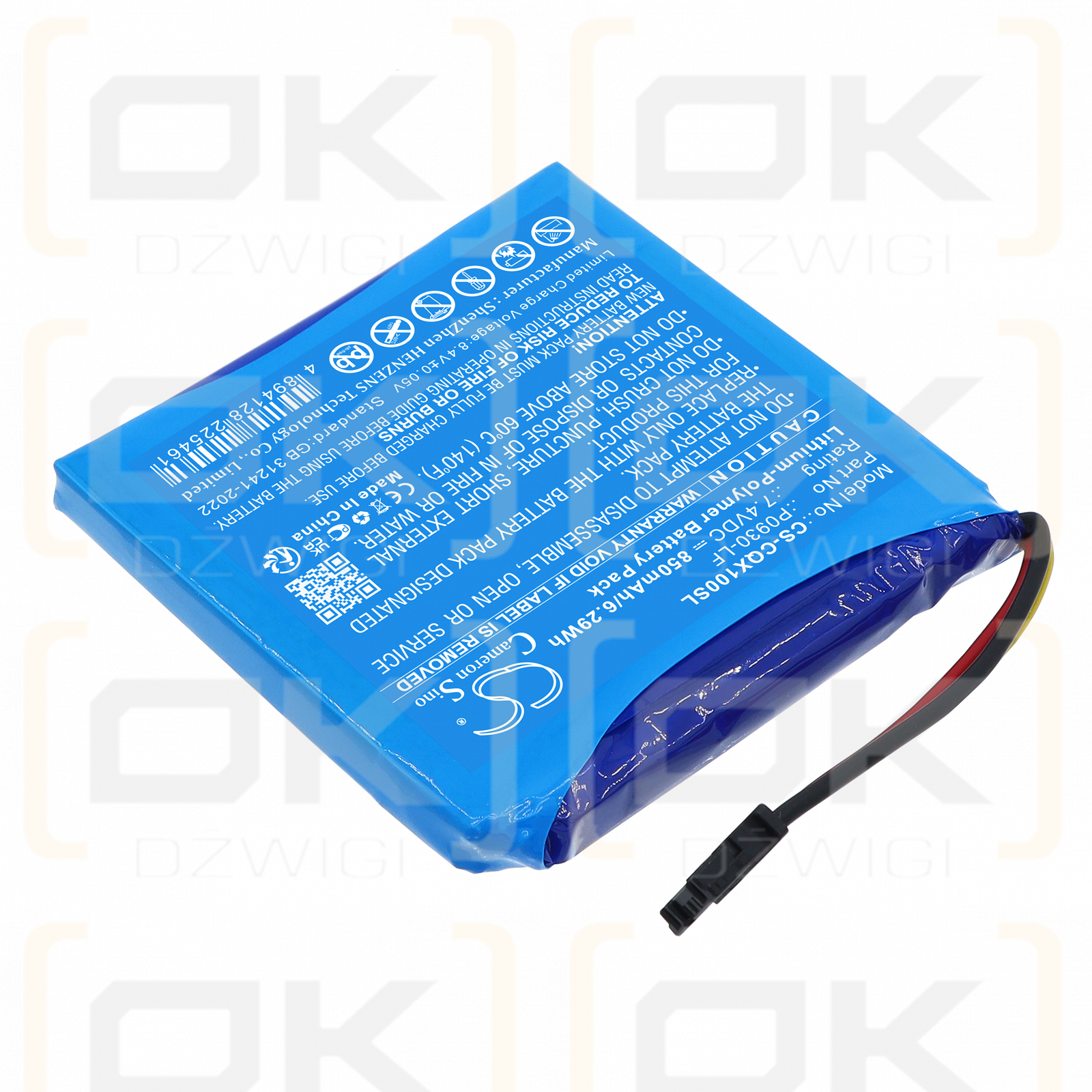 Canon Selphy QX10 / P0930-LF 850 mAh Li-Polymer 7.4 V (Cameron Sino)