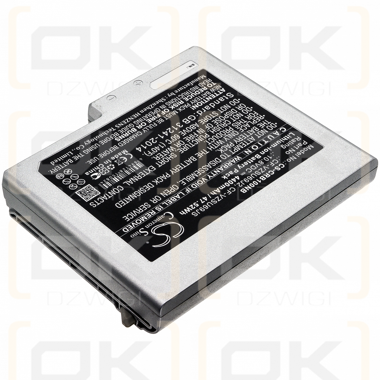 Panasonic Toughbook CF-B11 / CF-VZSU69J2 4400mAh Li-ion 10.8V (Cameron Sino)