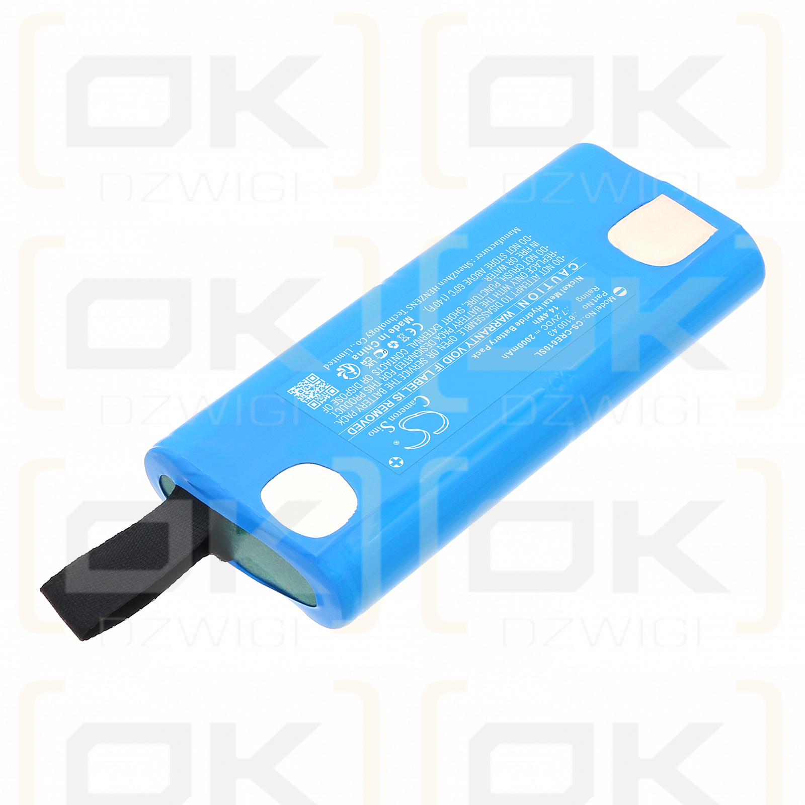 Carlson Explorer / 6100.43 2000 mAh Ni-MH 7,2 V (Cameron Sino)