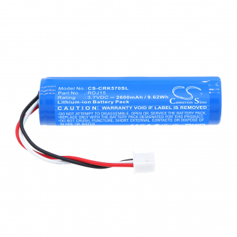 Corsair K57 / RDJ15 2600 mAh Li-ion 3.7 V (Cameron Sino)