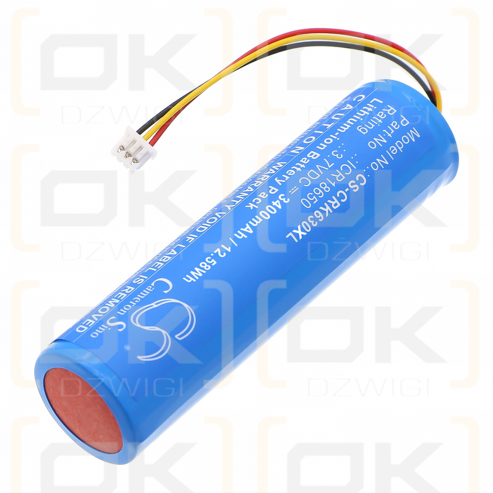 Corsair K63 Kabellose mechanische Gaming-Tastatur / ICR18650 3400 mAh Li-Ionen 3,7 V (Cameron Sino)