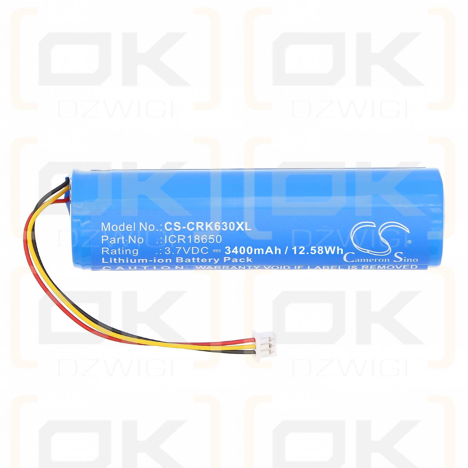 Corsair K63 Kabellose mechanische Gaming-Tastatur / ICR18650 3400 mAh Li-Ionen 3,7 V (Cameron Sino)