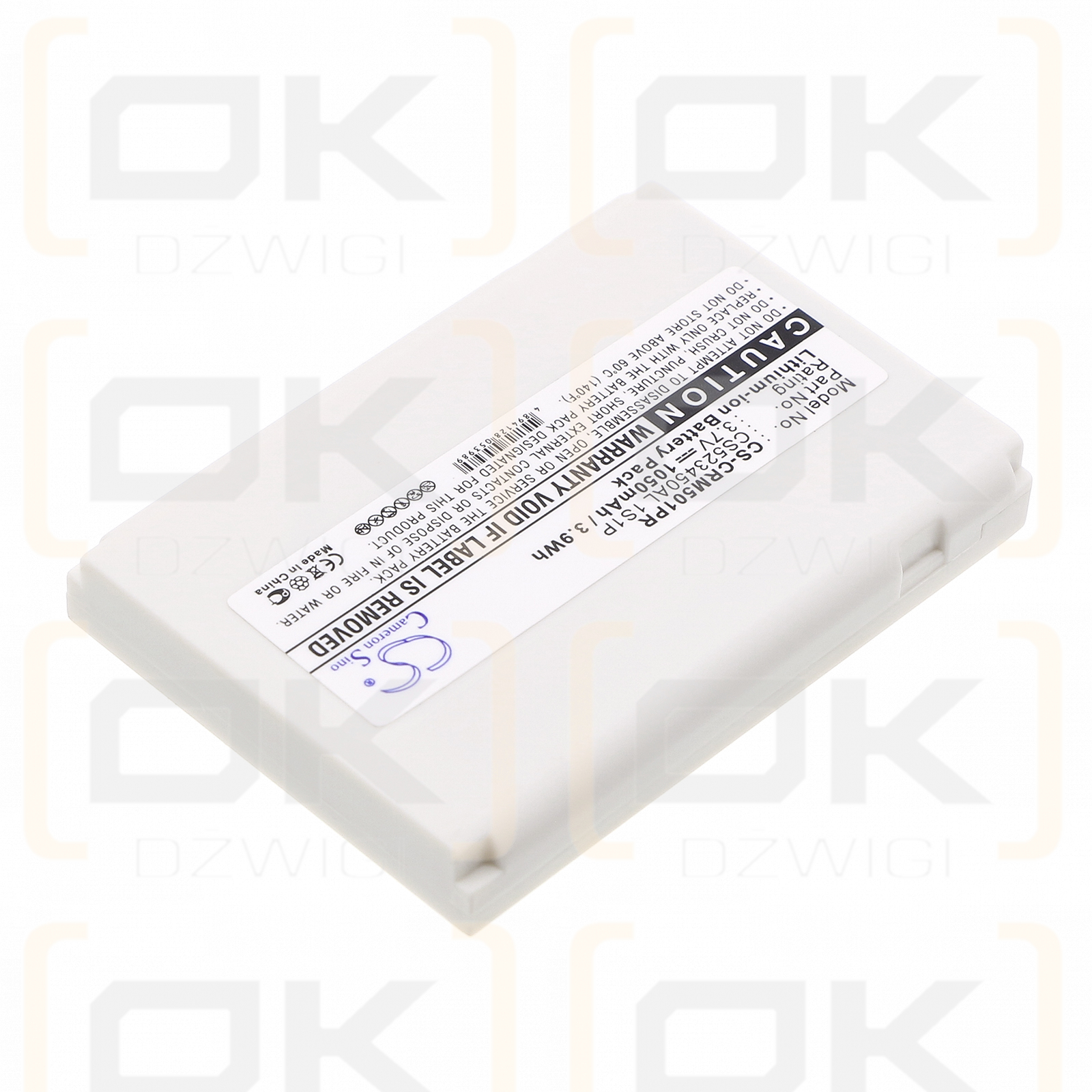 CriticalResponse REH-1501 / CS523450AL 1S1P 1050 mAh Li-Ion 3,7 V (Cameron Sino)