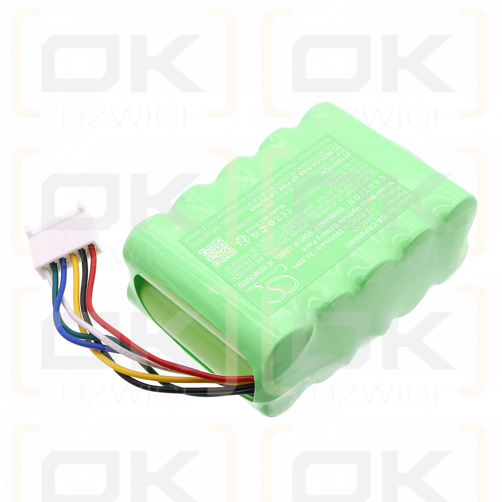 Codan Argus Infusionspumpe 606/110840-O 2000 mAh Ni-MH 12,0 V (Cameron Sino)