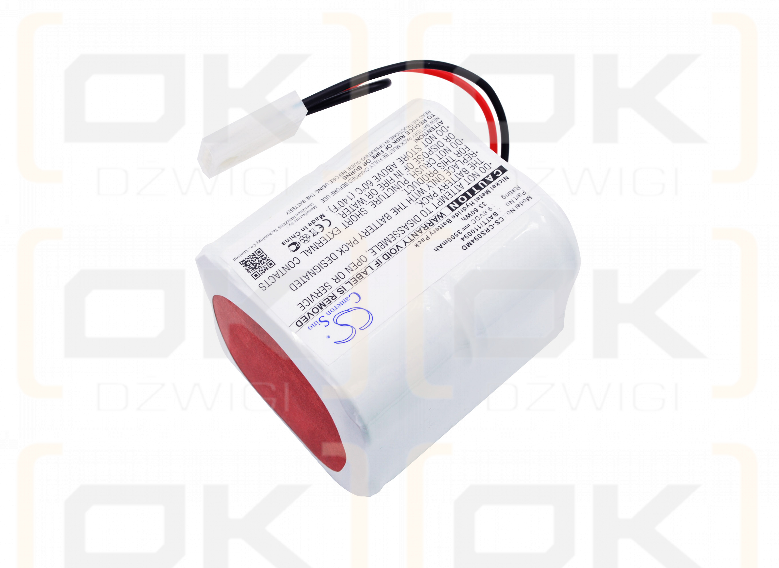 Criticon Oxyshuttle / 120094 3500 mAh Ni-MH 9,6 V (Cameron Sino)