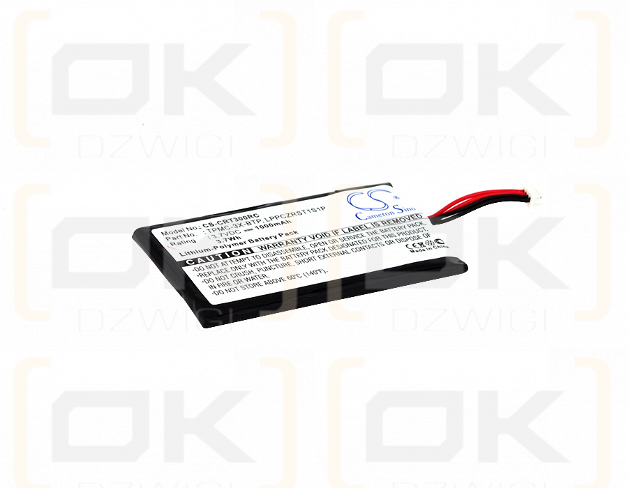 Crestron TPMC-3X-L / TPMC-3X-BTP 1000mAh Li-Polymer 3.7V (Cameron Sino)