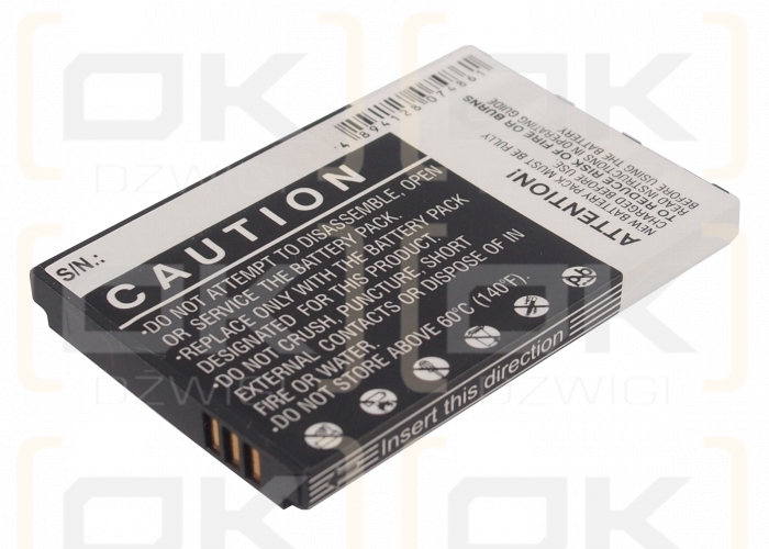 Casio C781 / BTR781B 1250mAh Li-ion 3.7V (Cameron Sino)