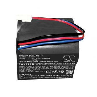 CaddX Außenfunksirene TX7211-05-1/BS7201-N 12000mAh Li-MnO2 12,0V (Cameron Sino)