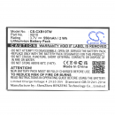 Xact Communication x2x Wristlinx / XB10 550mAh Li-ion 3.7V (Cameron Sino)