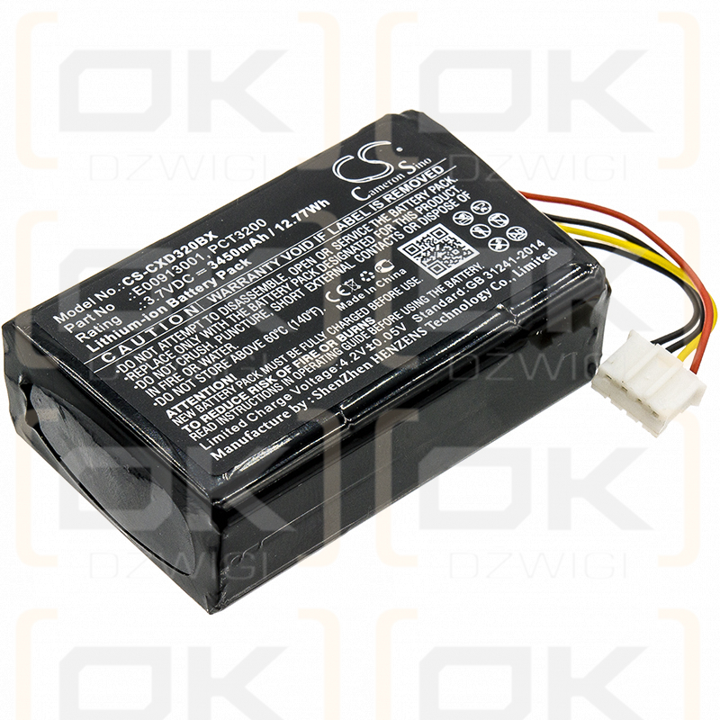 C-One XGK-C-ONE-E-ID / E00913001 3450mAh Li-ion 3.7V (Cameron Sino)