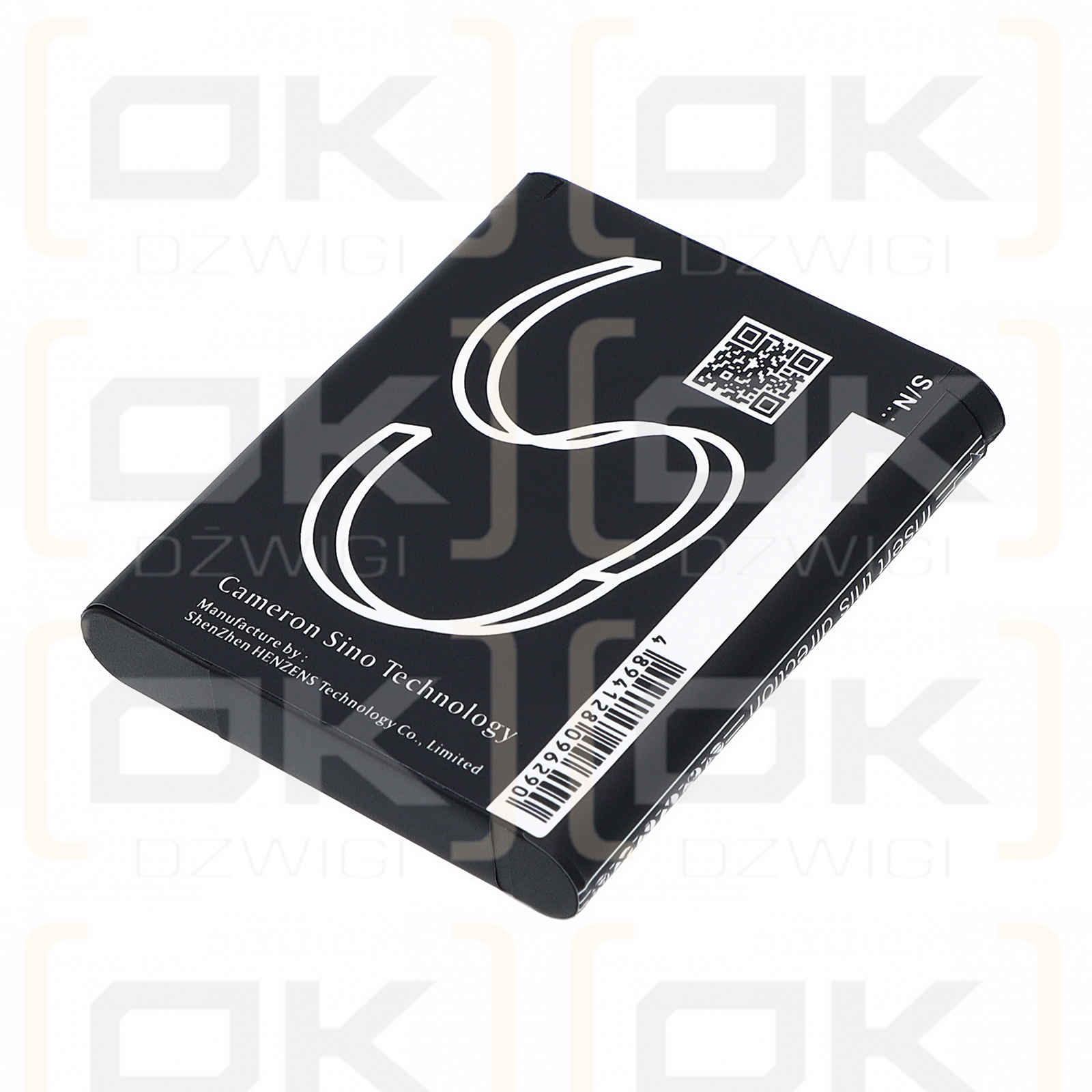 Ersatzakku für Casio Exilim EX-ZS220 / NP-160 1050 mAh Li-Ion 3,7 V (Cameron Sino)