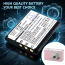 Ersatzakku für Casio Exilim EX-ZS220 / NP-160 1050 mAh Li-Ion 3,7 V (Cameron Sino)