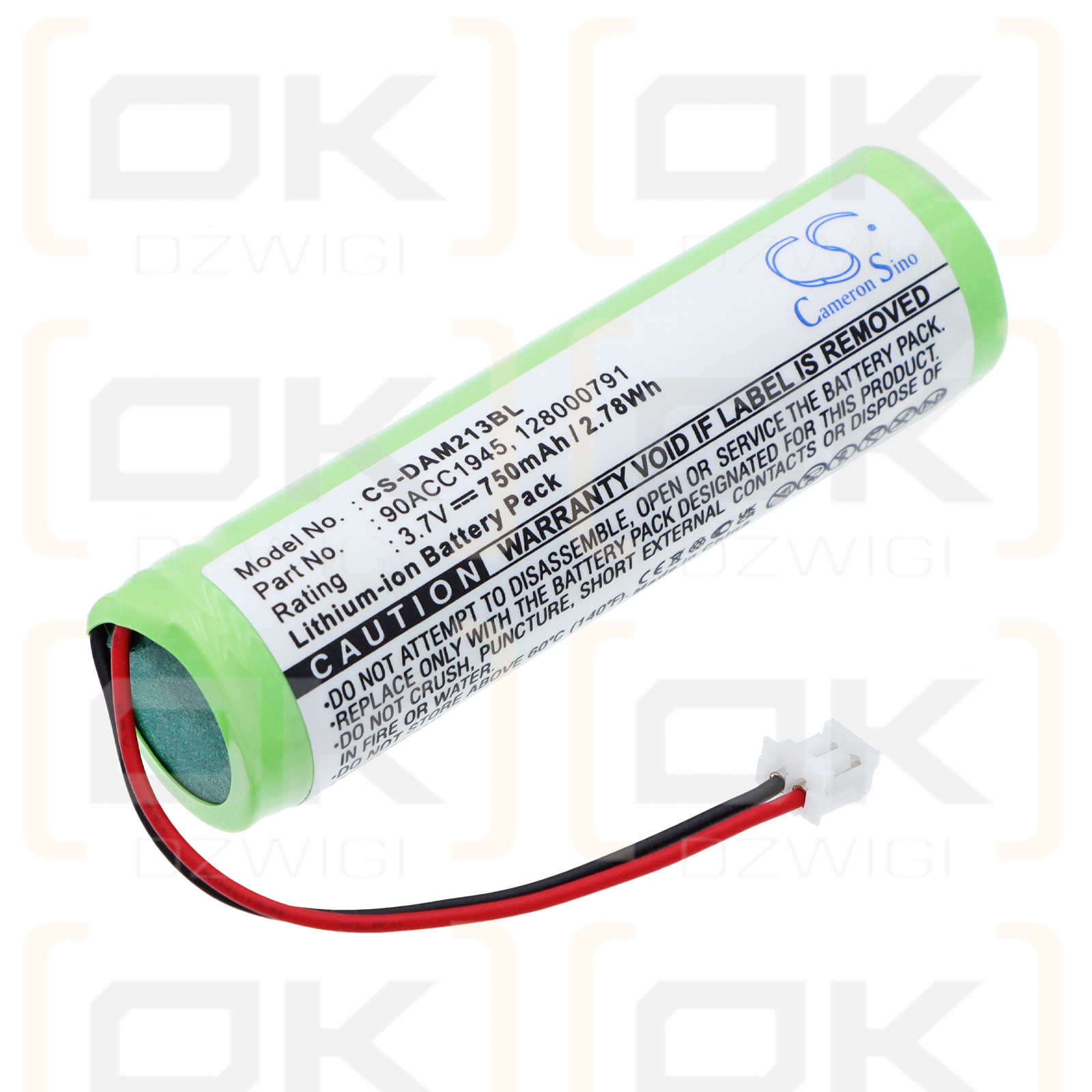 Datalogic Metrologic SP5500 PDE / 90ACC1945 750 mAh Li-ion 3.7 V (Cameron Sino)