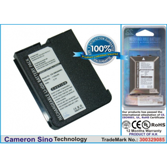 Batería de repuesto para NEC DB1000 / MRD-BAT-0017-01, 1150 mAh, iones de litio, 3,7 V (Cameron Sino)