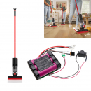 Dirt Devil Black Lightweight Cordless Hard Floor Broom Vacuum Cleaner / BY001 2200mAh Li-ion 10.8V (Cameron Sino)