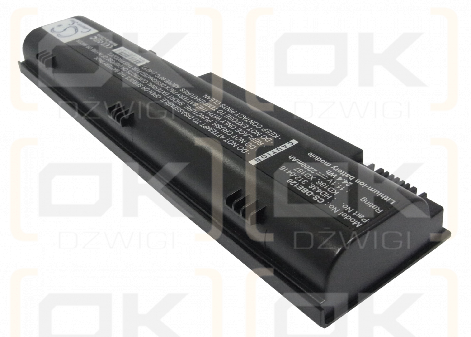 Dell Inspiron B130 / 312-0416 2200 mAh Li-ion 11.1 V (Cameron Sino)