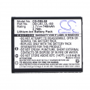 Batería de repuesto para Toshiba Camileo SX500 / PX1686U, 740 mAh, iones de litio, 3,7 V (Cameron Sino)