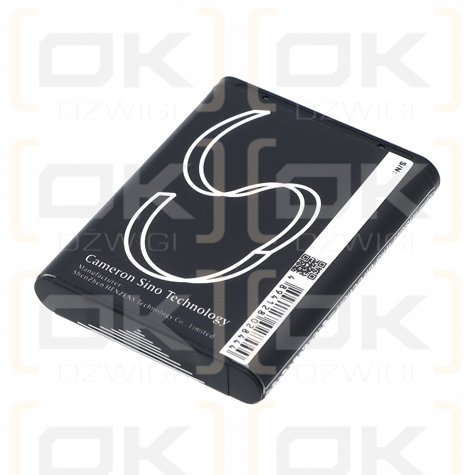 Batería de repuesto para Toshiba Camileo SX500 / PX1686U, 740 mAh, iones de litio, 3,7 V (Cameron Sino)