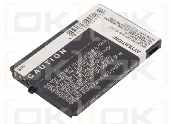 T-Mobile MDA Mail / EXCA160 1050mAh Li-ion 3.7V (Cameron Sino)