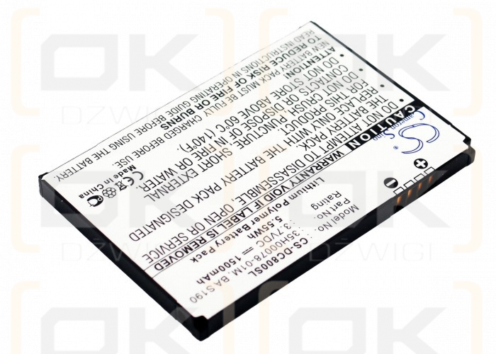 T-Mobile Wing US / 35H00078-02M 1500 mAh Li-Polymer 3,7 V (Cameron Sino)