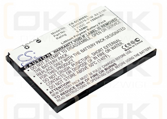 T-Mobile Wing US / 35H00078-02M 1500 mAh Li-Polymer 3,7 V (Cameron Sino)
