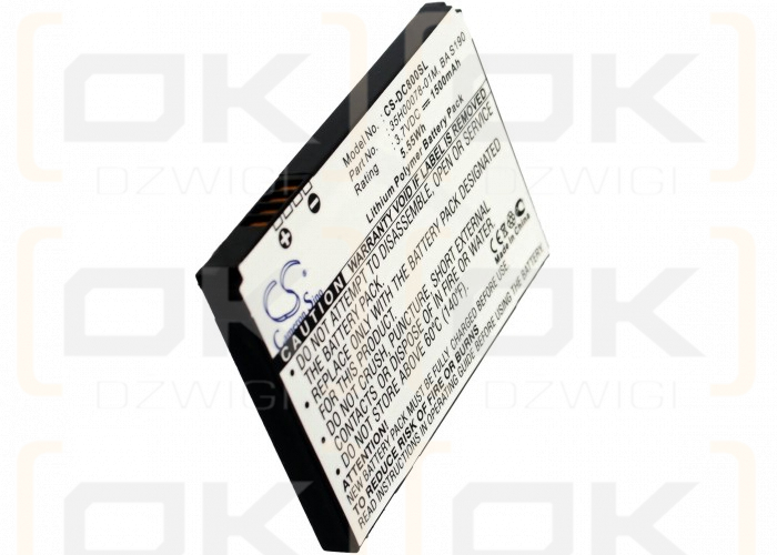 T-Mobile Wing US / 35H00078-02M 1500 mAh Li-Polymer 3,7 V (Cameron Sino)