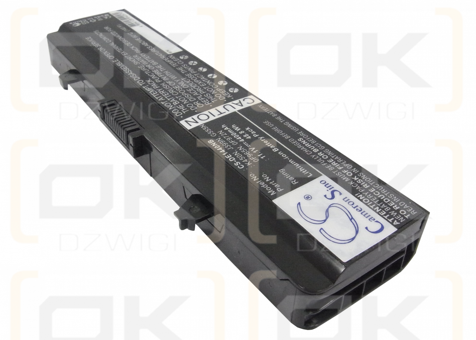 DELL Inspiron 1750 / K450N 4400 mAh Li-ion 11.1 V (Cameron Sino)