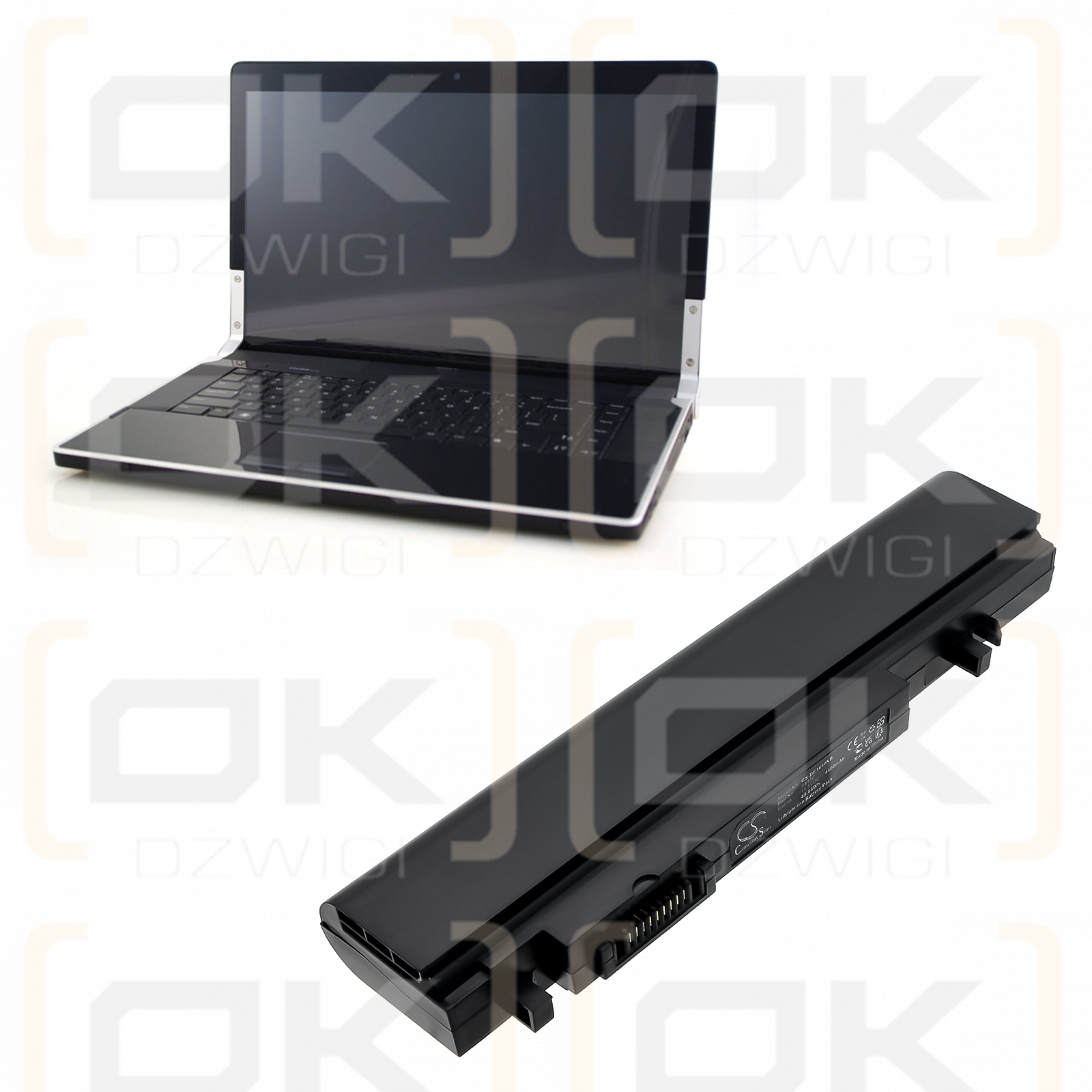 DELL Studio XPS 1647 / 312-0815 6600mAh Li-ion 11.1V (Cameron Sino)