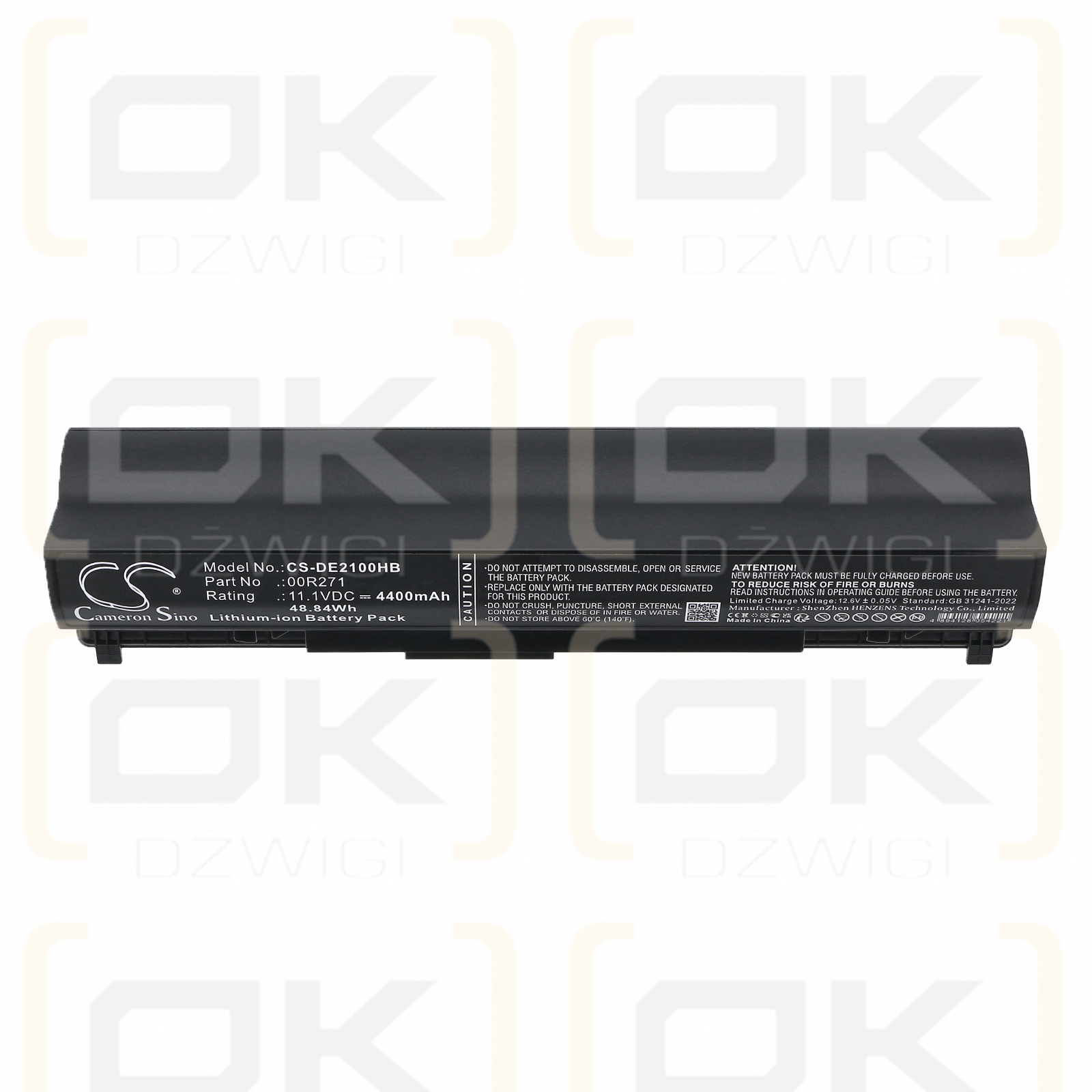 DELL Latitude 2120 / 00R271 4400 mAh Li-Ion 11,1 V (Cameron Sino)