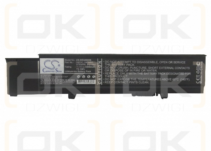 Dell Vostro 3700 / 04D3C 6600 mAh Li-ion 11.1 V (Cameron Sino)