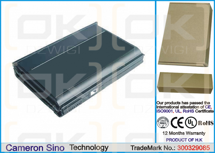 Dell Inspiron 3500 D300GT / 312-001 5400 mAh Li-ion 10.8 V (Cameron Sino)