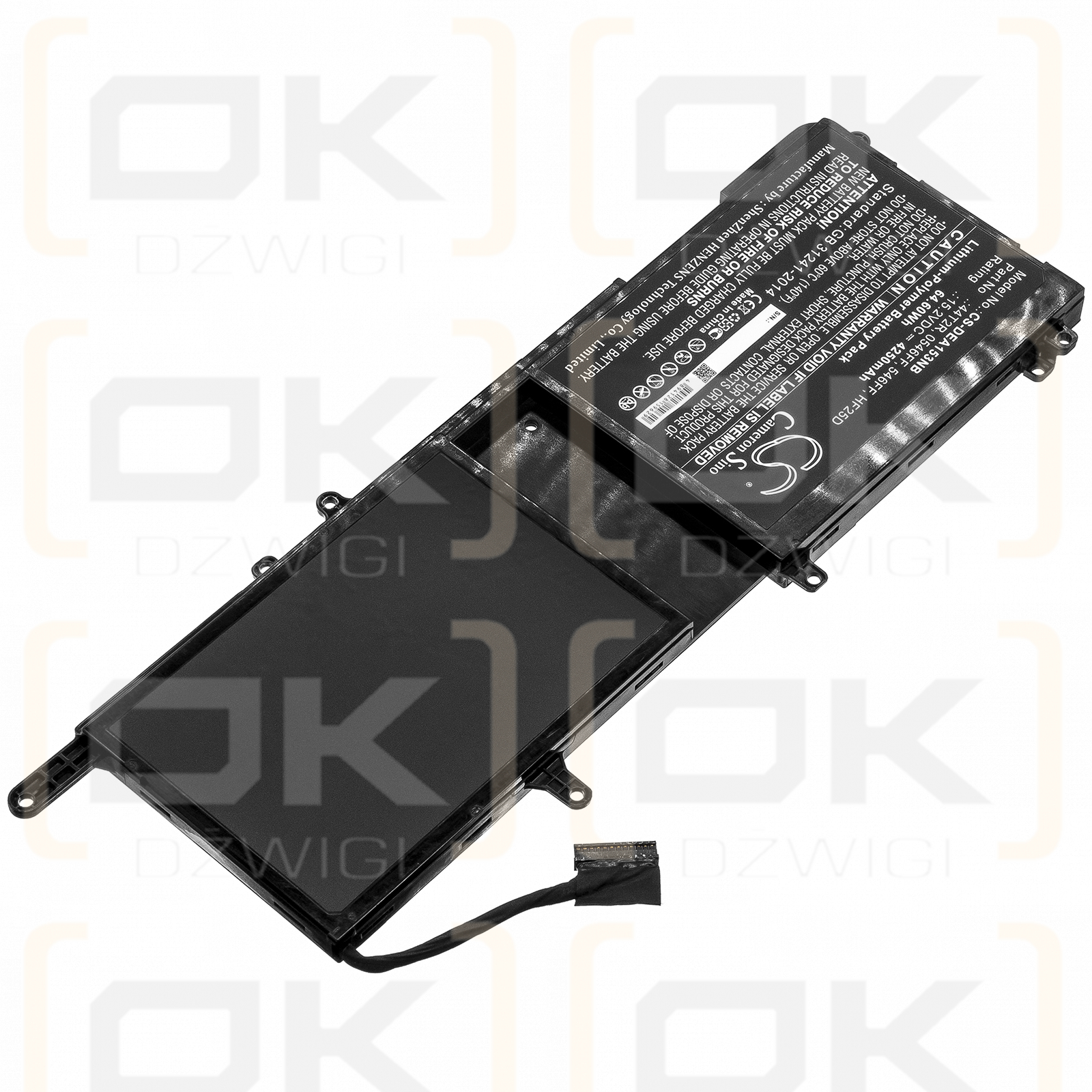 DELL ALW15C-D3508S / 0546FF 4250mAh Li-polímero 15.2V (Cameron Sino)