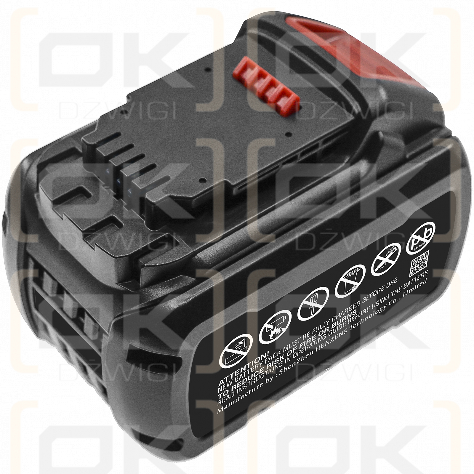 DeWalt XR Li-Ion 18 V / DCB606 9000 mAh Li-Ion 20,0 V (Cameron Sino)