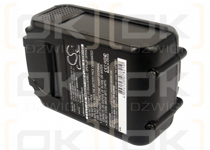 DeWalt DWST1-75659-QW / DCB180 4000 mAh Li-Ion 18,0 V (Cameron Sino)