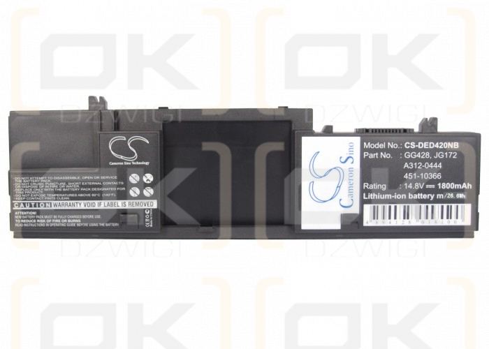 Dell Latitude D430 / 312-0444 1800 mAh Li-Ion 14,8 V (Cameron Sino)