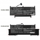 DELL Latitude 15 9520 W4H7T / 08NFC7 6750 mAh Li-Polymer 7,6 V (Cameron Sino)