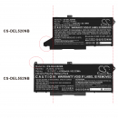 DELL Latitude 5520 / WY9DX 3350mAh Li-Polymer 11.4V (Cameron Sino)