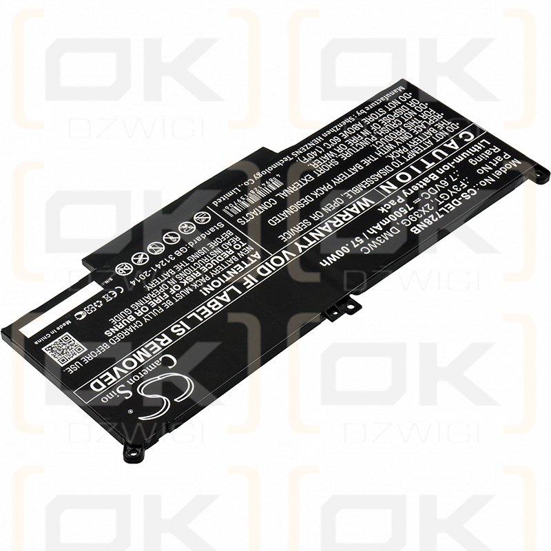 DELL Latitude 7490 (i5-8350U FHD) / F3YGT 7500mAh Li-ion 7.6V (Cameron Sino)