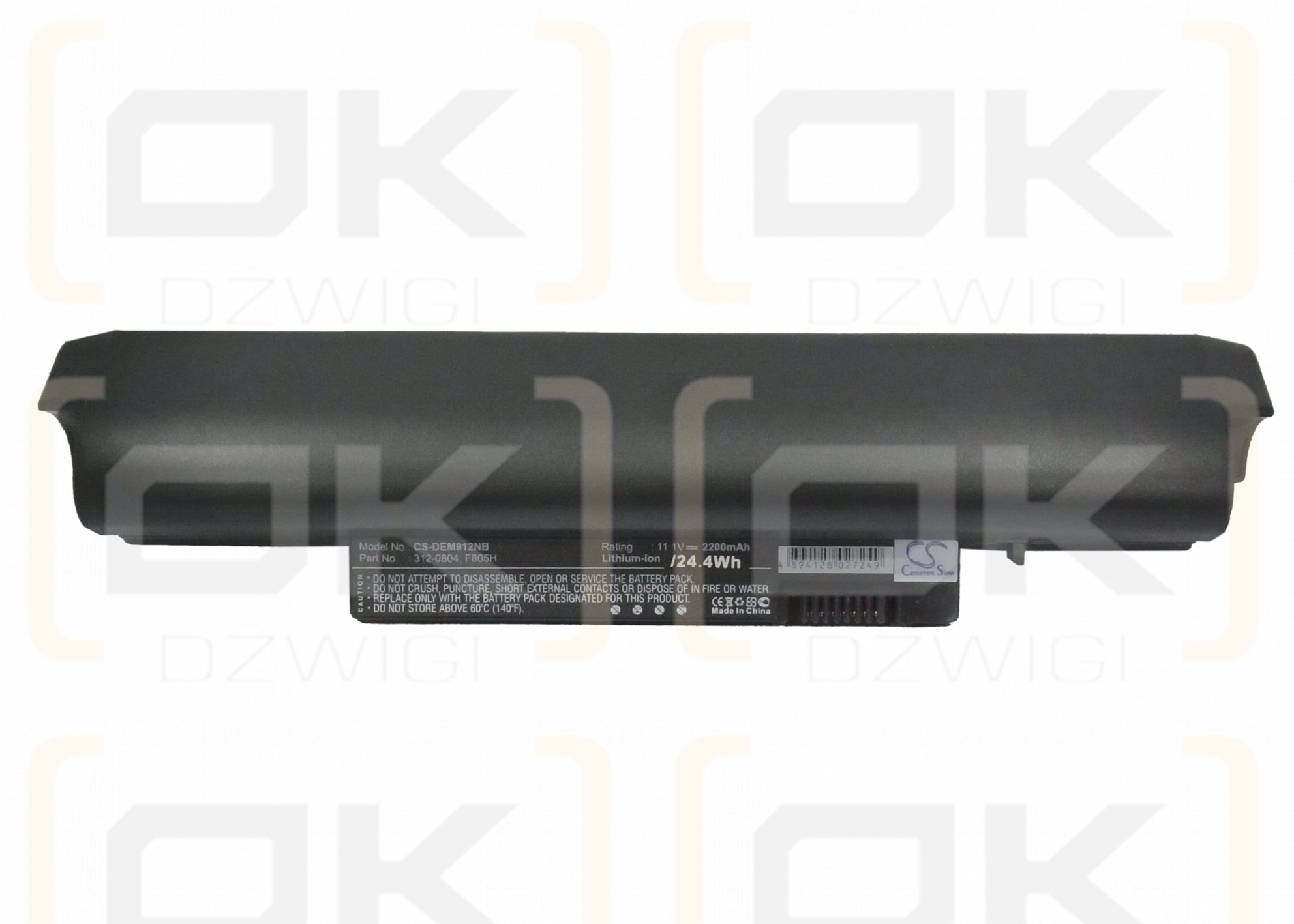 Dell Inspiron 1210 / 312-0804 2200 mAh Li-ion 11.1 V (Cameron Sino)