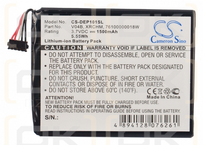 Dell V04B / V04B 1500 mAh Li-ion 3.7 V (Cameron Sino)