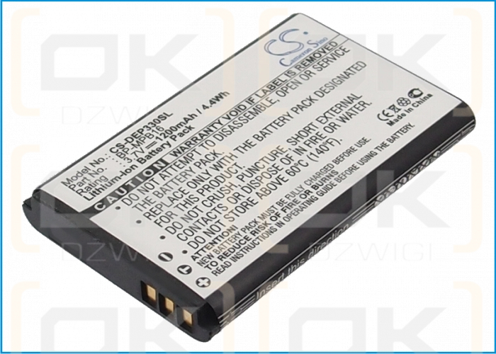 AEG Fono 3 / BP-MPB16 1200 mAh Li-Ion 3,7 V (Cameron Sino)