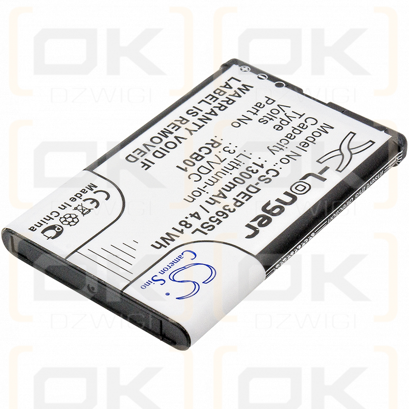 Doro Primo 365 / RCB01 1300mAh Li-ion 3.7V (Cameron Sino)