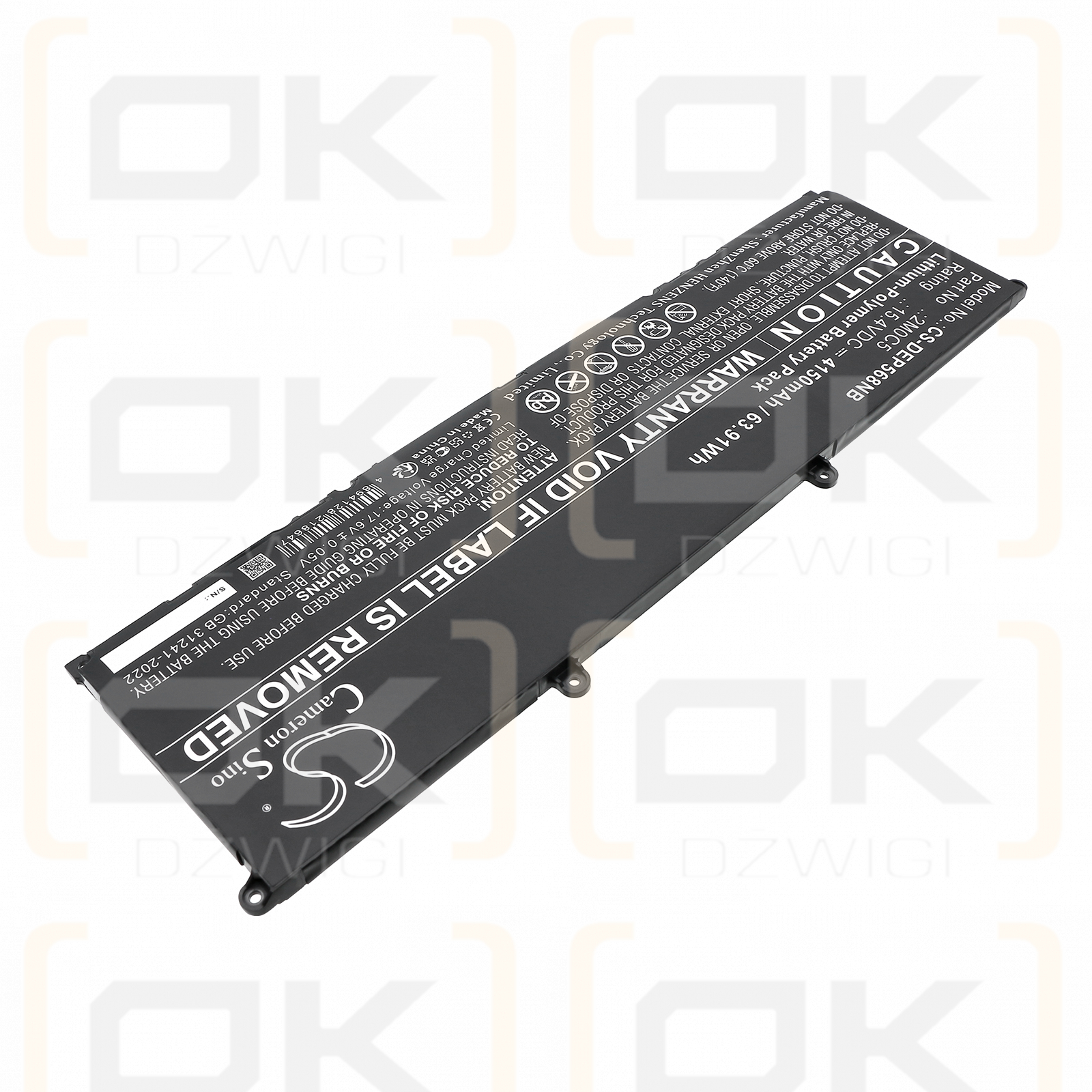 DELL Precision 5680 / 2M0C5 4150 mAh Li-Polymer 15,4 V (Cameron Sino)