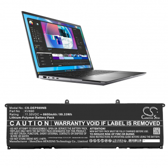 DELL Precision 5690 / 6D2HW 8600 mAh Li-Polymer 11,55 V (Cameron Sino)